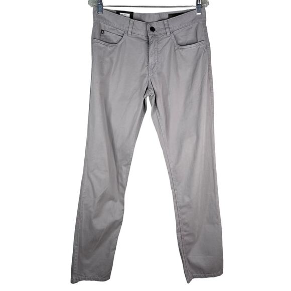 Linksoul Torrey Modern Fit Mens Pants Chino Brook Grey 30R LS6104 New - Picture 12 of 13
